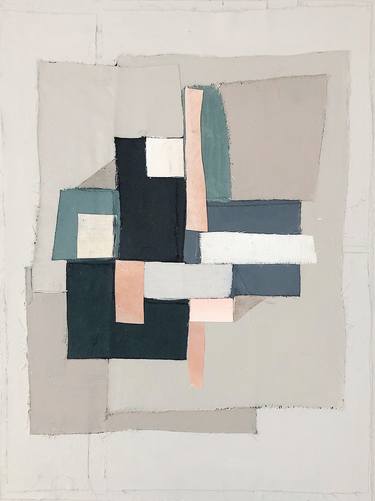 Print of Abstract Collage by Nina Suh Lance