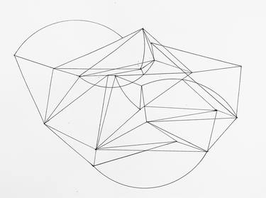 Print of Conceptual Geometric Drawings by Nina Suh Lance