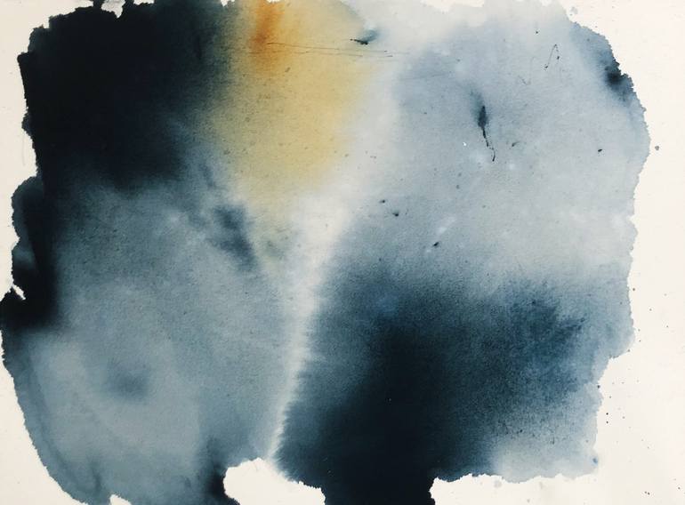 Original Abstract Expressionism Abstract Painting by Nina Suh Lance