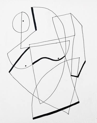 Print of Figurative Abstract Drawings by Nina Suh Lance