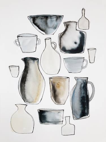 Print of Conceptual Still Life Paintings by Nina Suh Lance