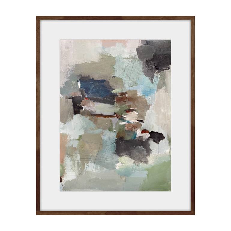 Original Abstract Expressionism Abstract Painting by Nina Suh Lance