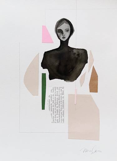 Print of Fashion Collage by Nina Suh Lance