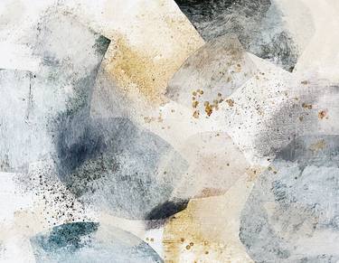 Original Abstract Collage by Nina Suh Lance