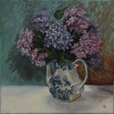 Original Impressionism Floral Paintings by Adriana Balynska