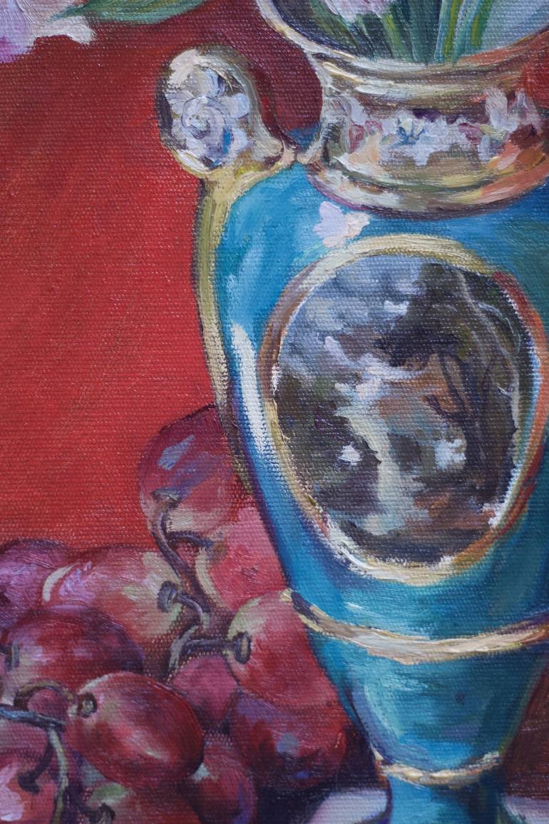 Original Realism Still Life Painting by Adriana Balynska