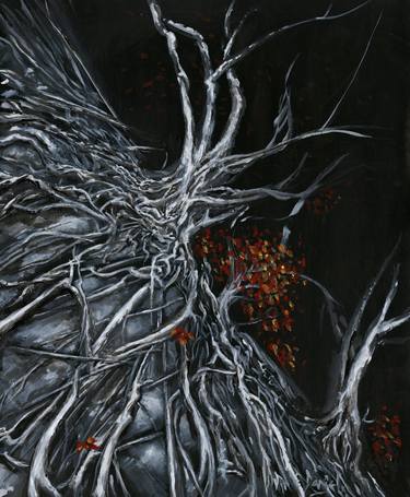 Print of Realism Tree Paintings by Daniel Clarke