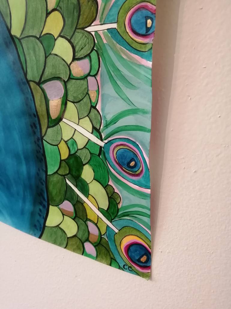 Original Abstract Nature Painting by Carolyn Cole