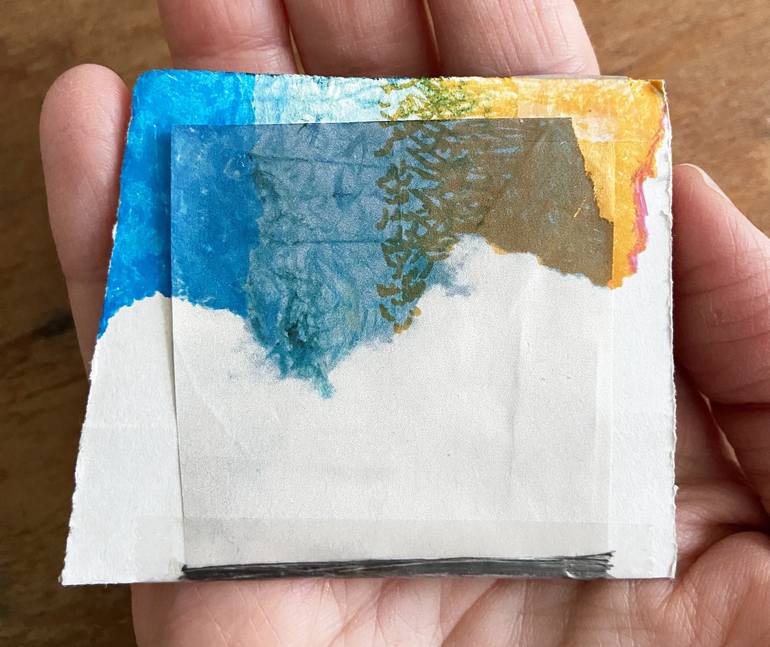 Original Contemporary Abstract Mixed Media by Libby Saylor