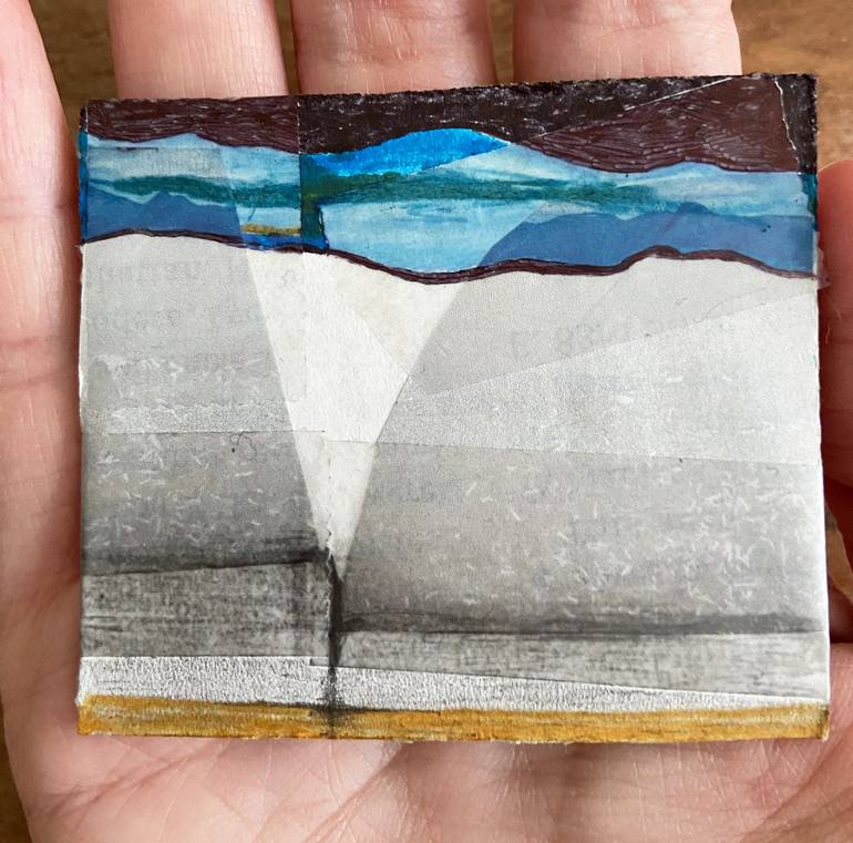 Original Contemporary Abstract Mixed Media by Libby Saylor