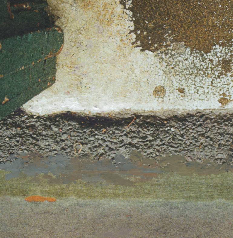 Original Contemporary Abstract Collage by Libby Saylor