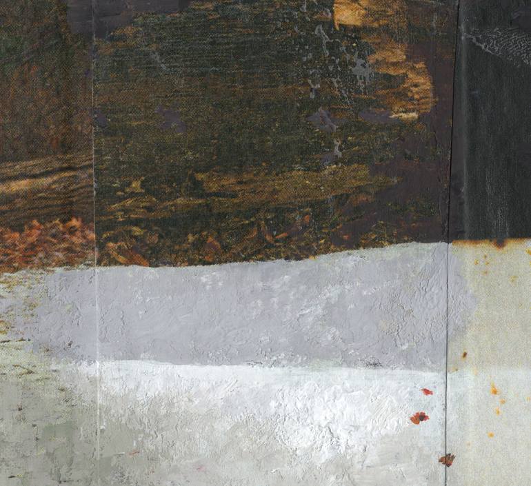 Original Contemporary Abstract Collage by Libby Saylor