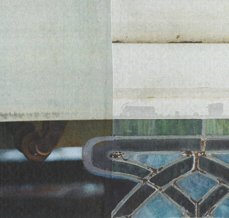 Original Contemporary Abstract Collage by Libby Saylor