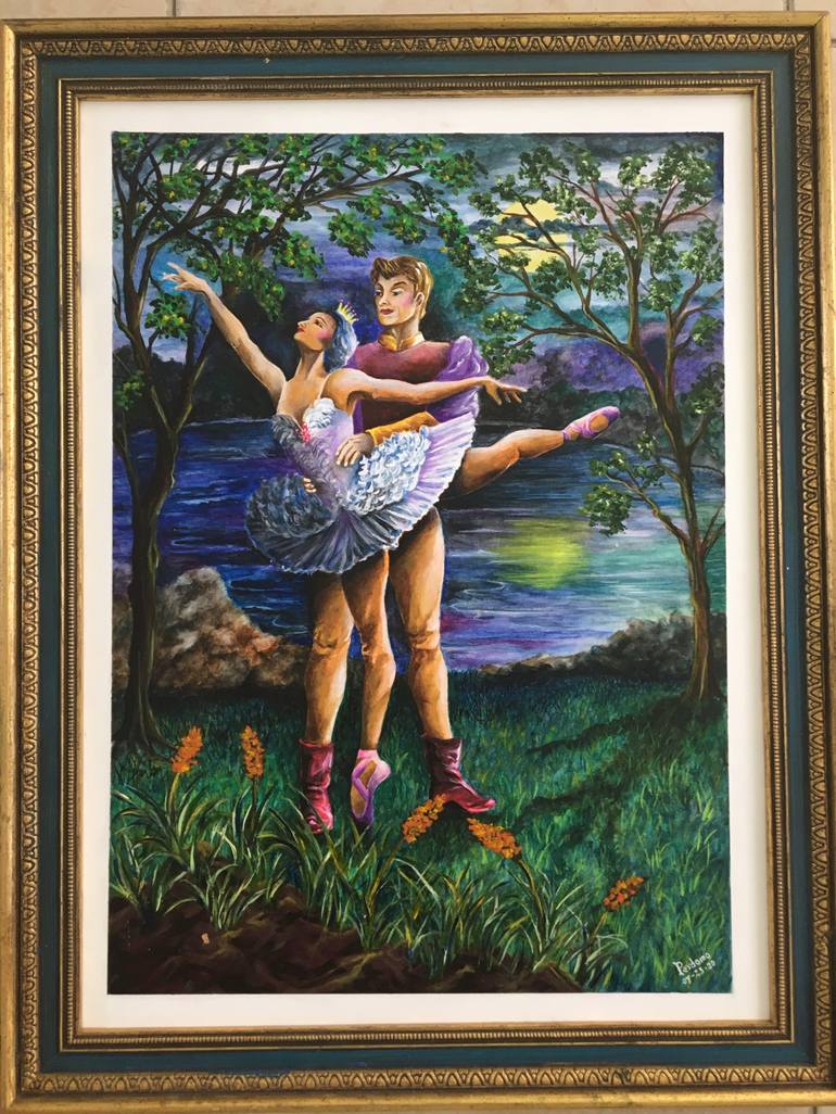 Original Surrealism Performing Arts Painting by Pablo Perdomo