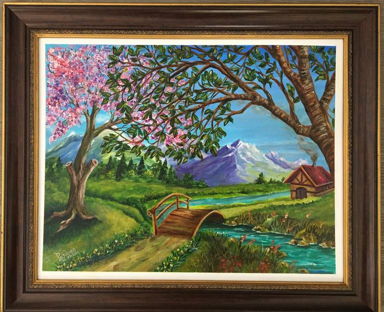 Original Landscape Painting by Pablo Perdomo