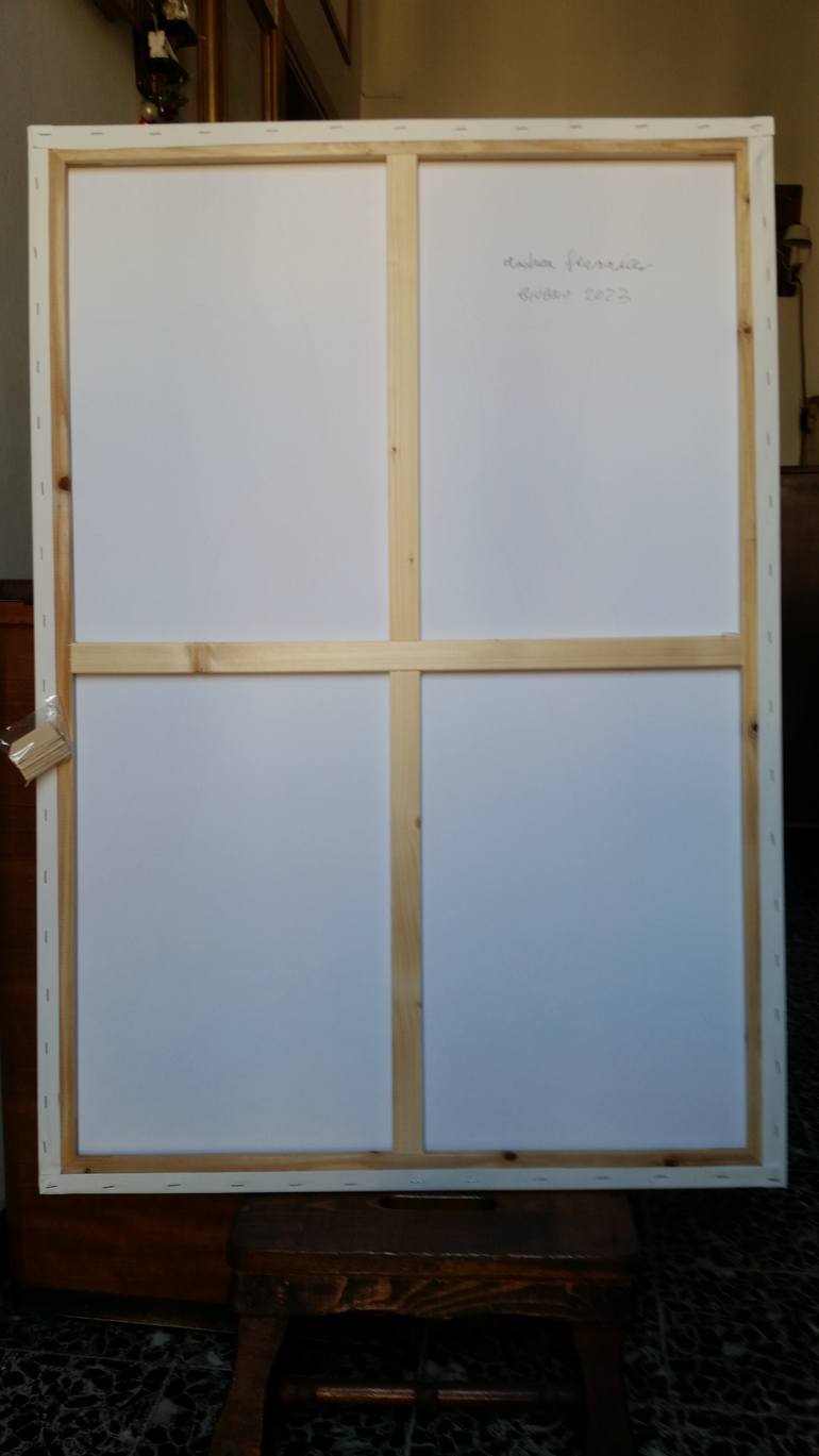 Original Abstract Beach Painting by Andrea Guarniero