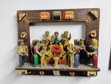 Original Pop Art People Sculpture by Andrea Guarniero