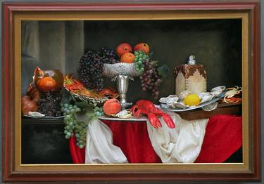 Banquet Still-Life with Lobsters thumb