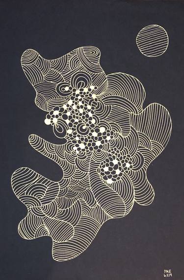Original Abstract Drawings by Daphné Essiet