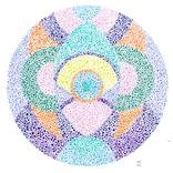 Sacred Geometry Dotted Circle by Daphné Essiet