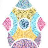 This Way - Dotted Painting by Daphné Essiet