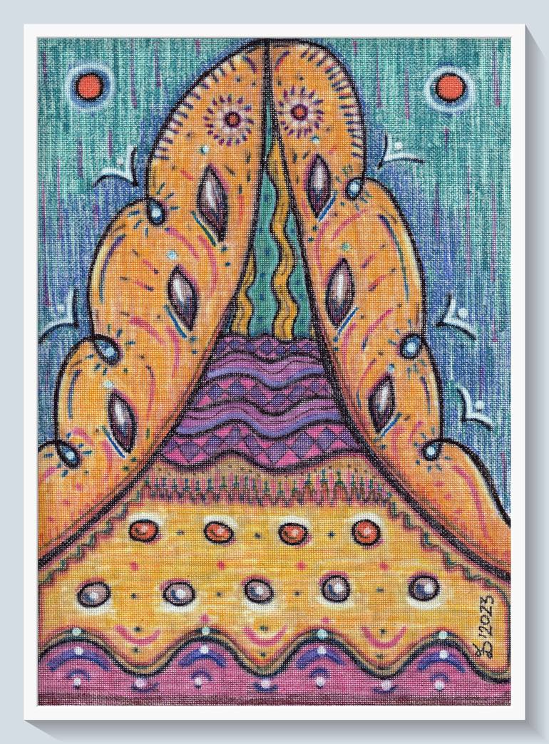 Original Contemporary Abstract Painting by Ewa Dura