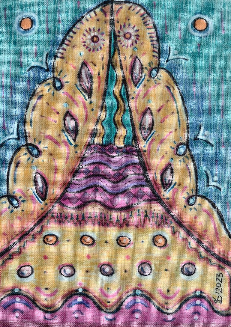 Original Contemporary Abstract Painting by Ewa Dura