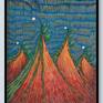 Spring. Seasons. Painting by Ewa Dura.