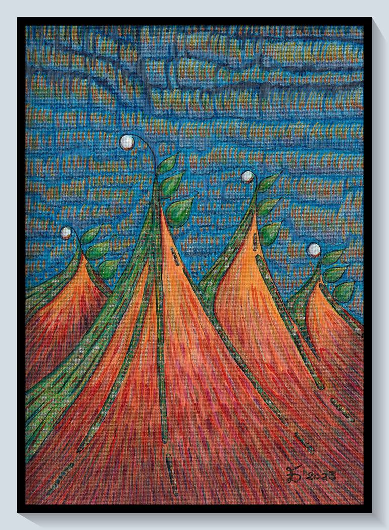 Original Abstract Other Painting by Ewa Dura