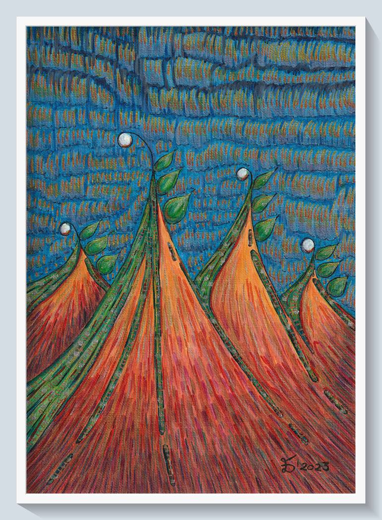 Original Abstract Other Painting by Ewa Dura