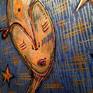 Starman. Original painting by Ewa Dura.