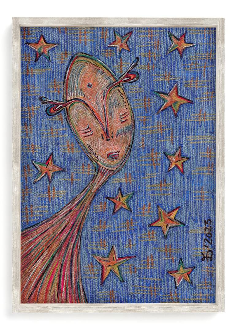 Original Contemporary Abstract Painting by Ewa Dura