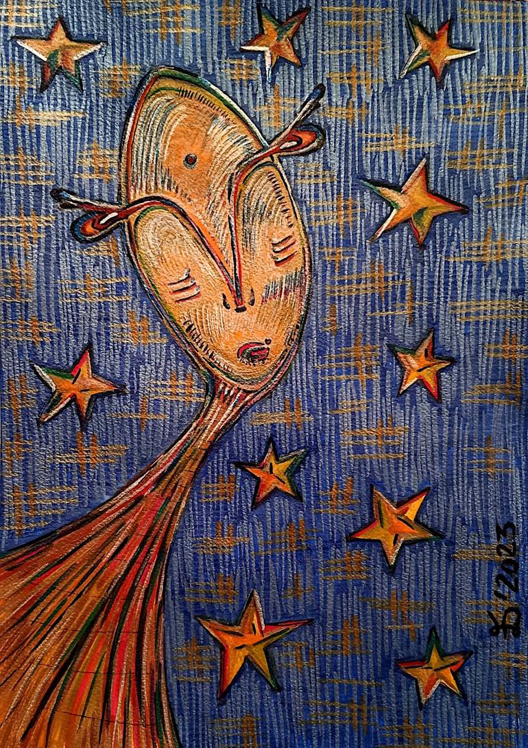 Original Contemporary Abstract Painting by Ewa Dura
