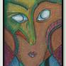 Hypnosis. Original painting by Ewa Dura.