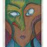 Hypnosis. Original painting by Ewa Dura.