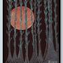 Dark Forest. Fine art drawing by Ewa Dura.