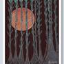 Dark Forest. Fine art drawing by Ewa Dura.