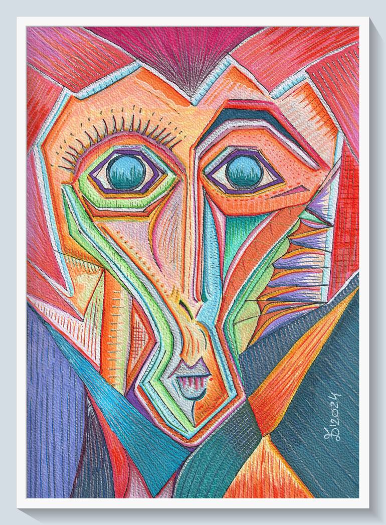 Original Expressionism Abstract Painting by Ewa Dura