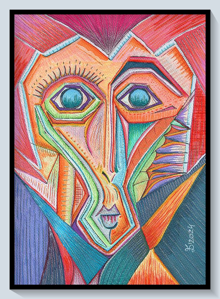 Original Expressionism Abstract Painting by Ewa Dura