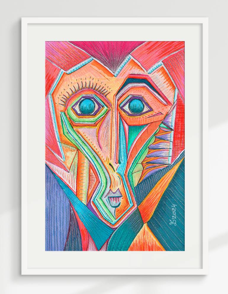 Original Expressionism Abstract Painting by Ewa Dura
