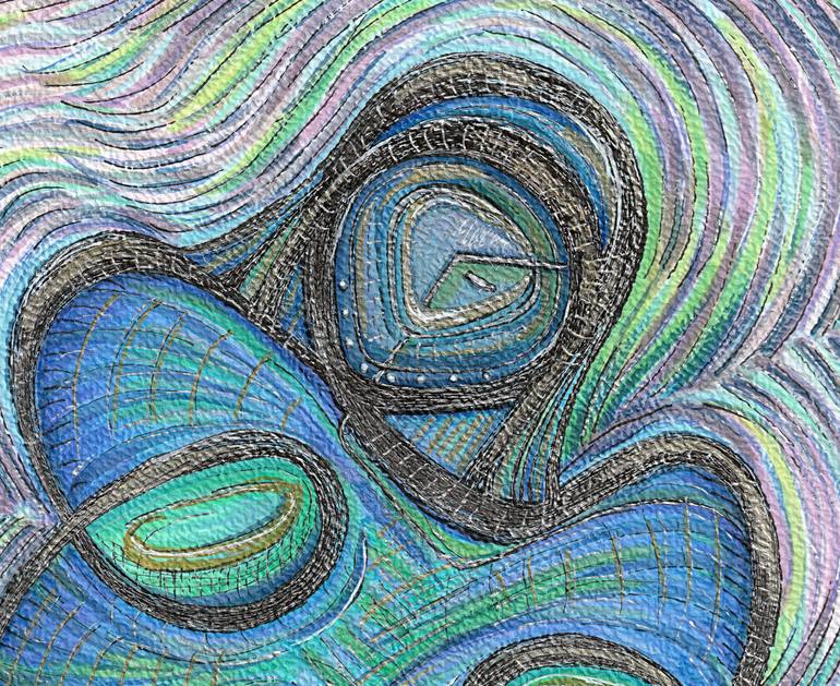 Original Expressionism Abstract Drawing by Ewa Dura