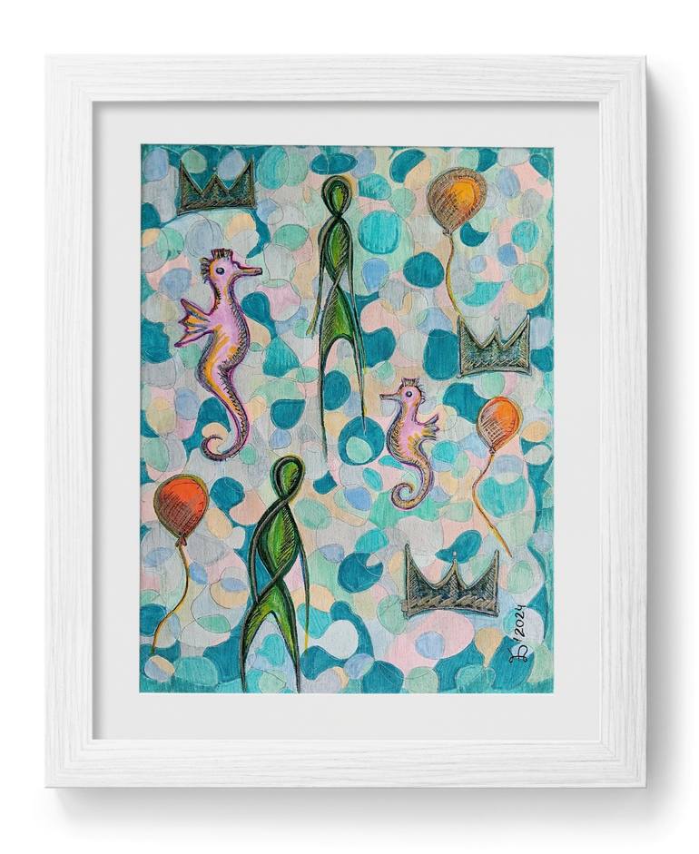 Original Contemporary Abstract Painting by Ewa Dura