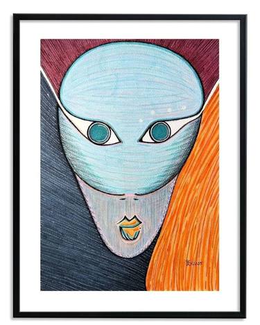Original Expressionism Abstract Painting by Ewa Dura