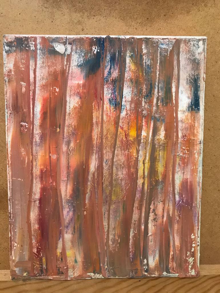 Original Cubism Abstract Painting by F S