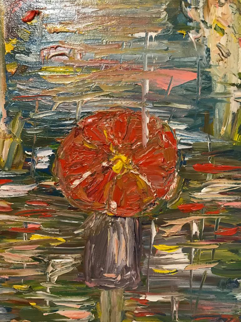 Original Abstract Expressionism Abstract Painting by F S