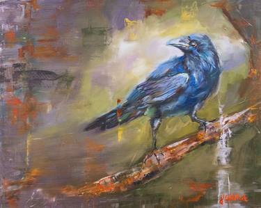 Original Expressionism Animal Painting by Jamie Lightfoot