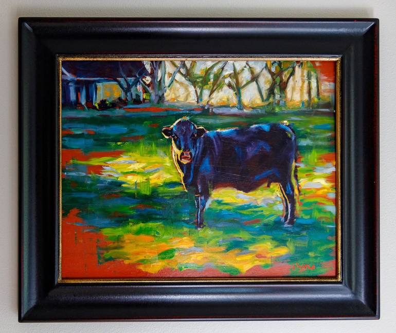 Original Impressionism Animal Painting by Jamie Lightfoot