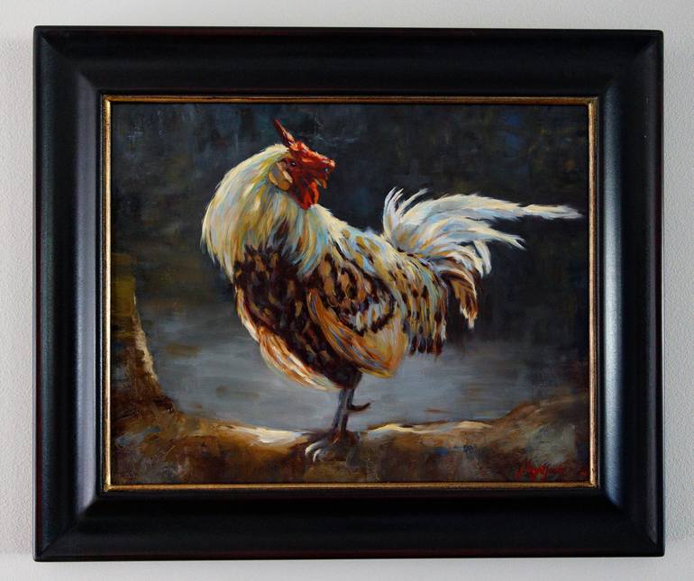 Original Impressionism Animal Painting by Jamie Lightfoot