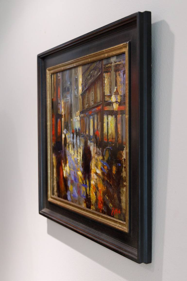 Original Impressionism Cities Painting by Jamie Lightfoot