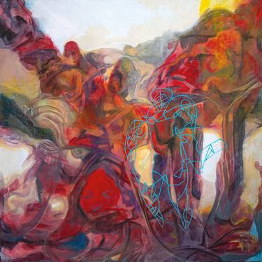 Original Abstract Paintings by Romeo Robis